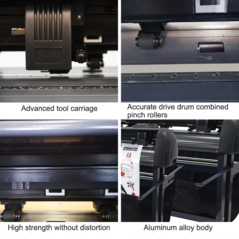 Saga 72cm/28&quot; High Speed and Precise Contour Vinyl Cutter Cutting Plotter Roll Die Cut Machine Sticker with Arms