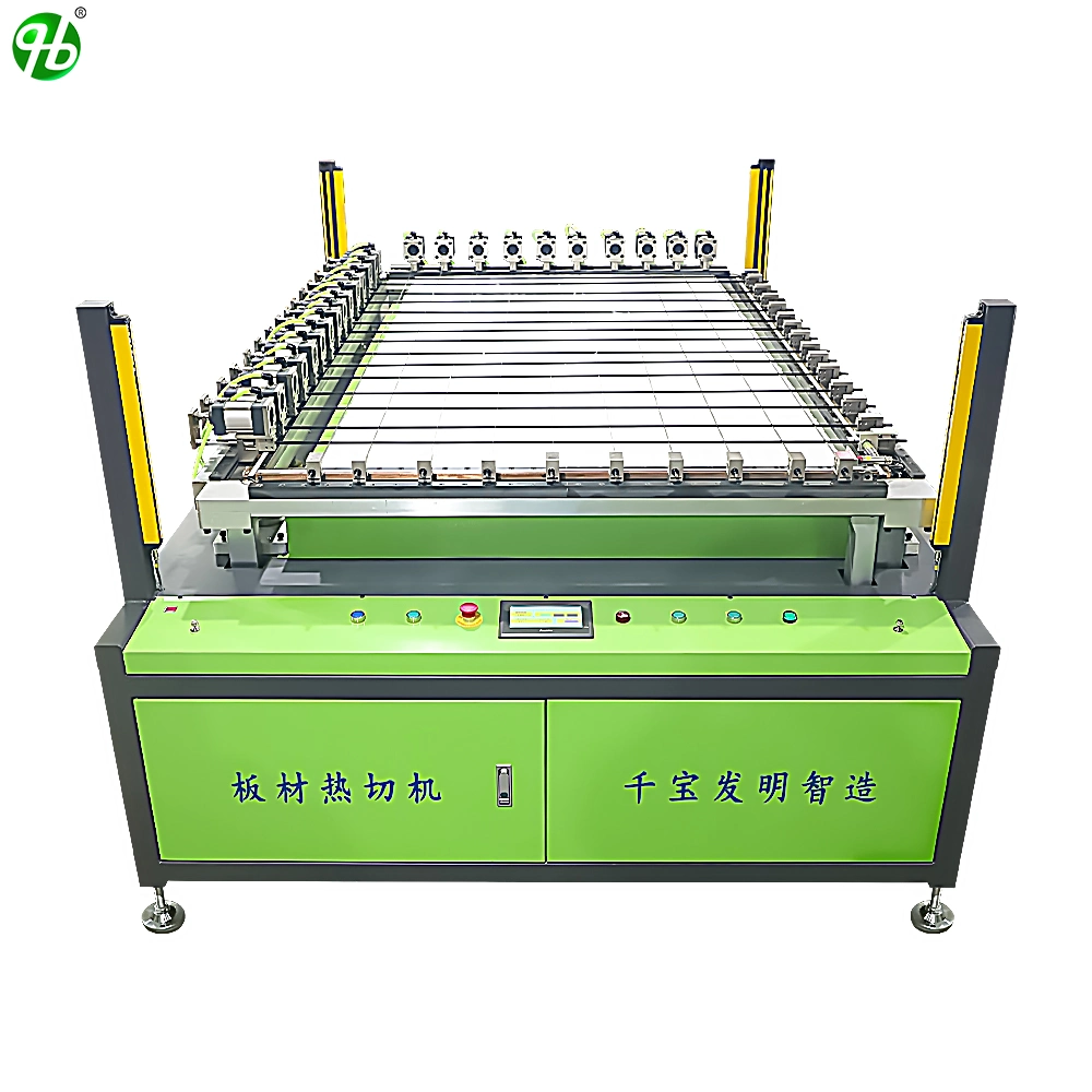 EPE PE Polyethylene Foam Plank Tray Hot Cutting Slitting Machine Hot Knife Cutting Machine