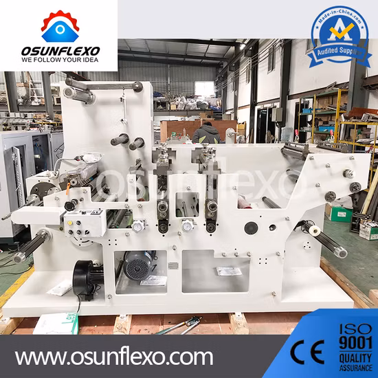 High Speed Full Rotary Die Cutting Machine for Labels Label Adhesive Stickers Labels Stickers Paper Iml Label Rotary Die Cutter